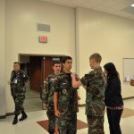 Cadet Eric Royalty is promoted to Cadet Airman First Class